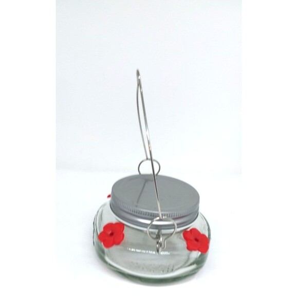 Nature's Way Bird Products Mason Jar Hummingbird Dish Feeder - Picture 8 of 10